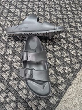 Birkenstock Arizona EVA Slide Sandals - Gray